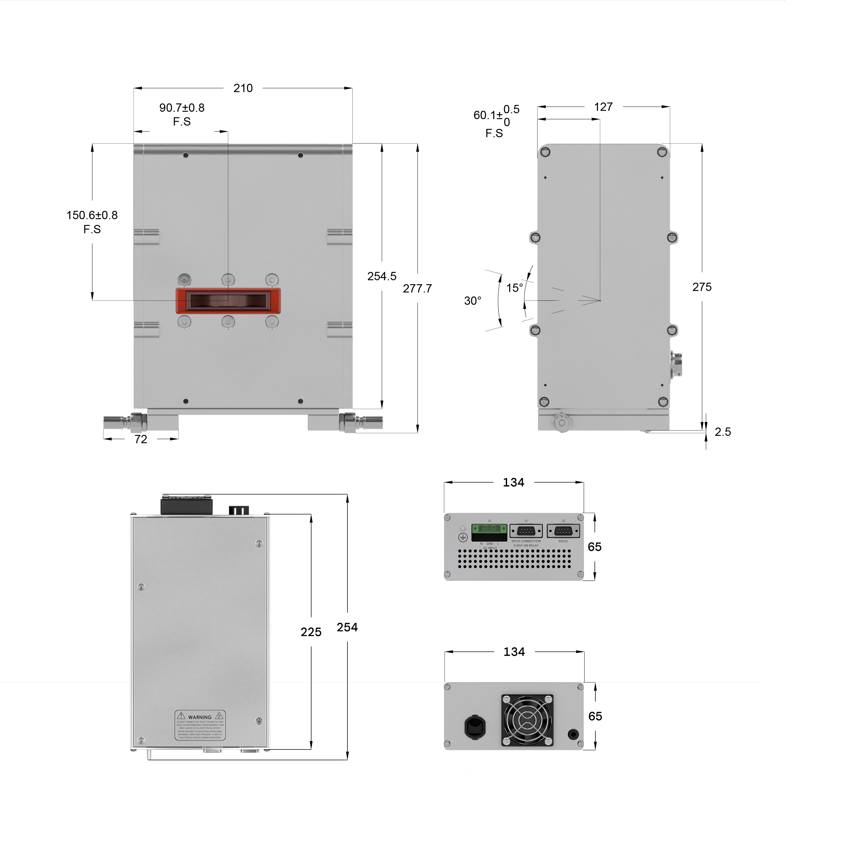 integrated x-ray source