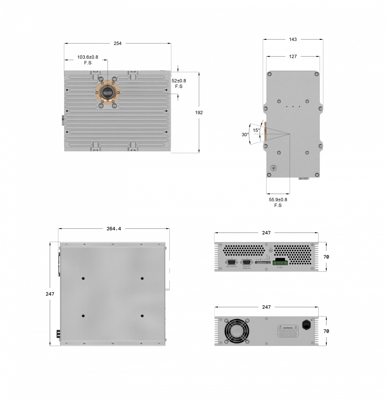 integrated x-ray source