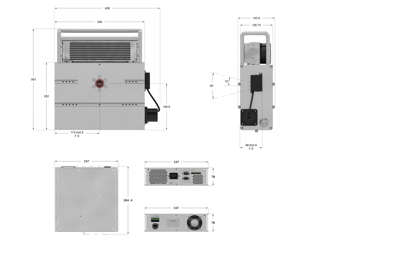 integrated x-ray source