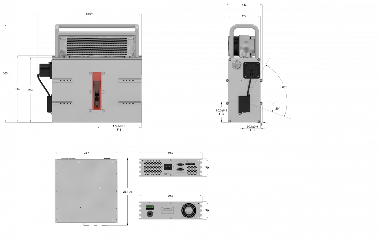 integrated x-ray source