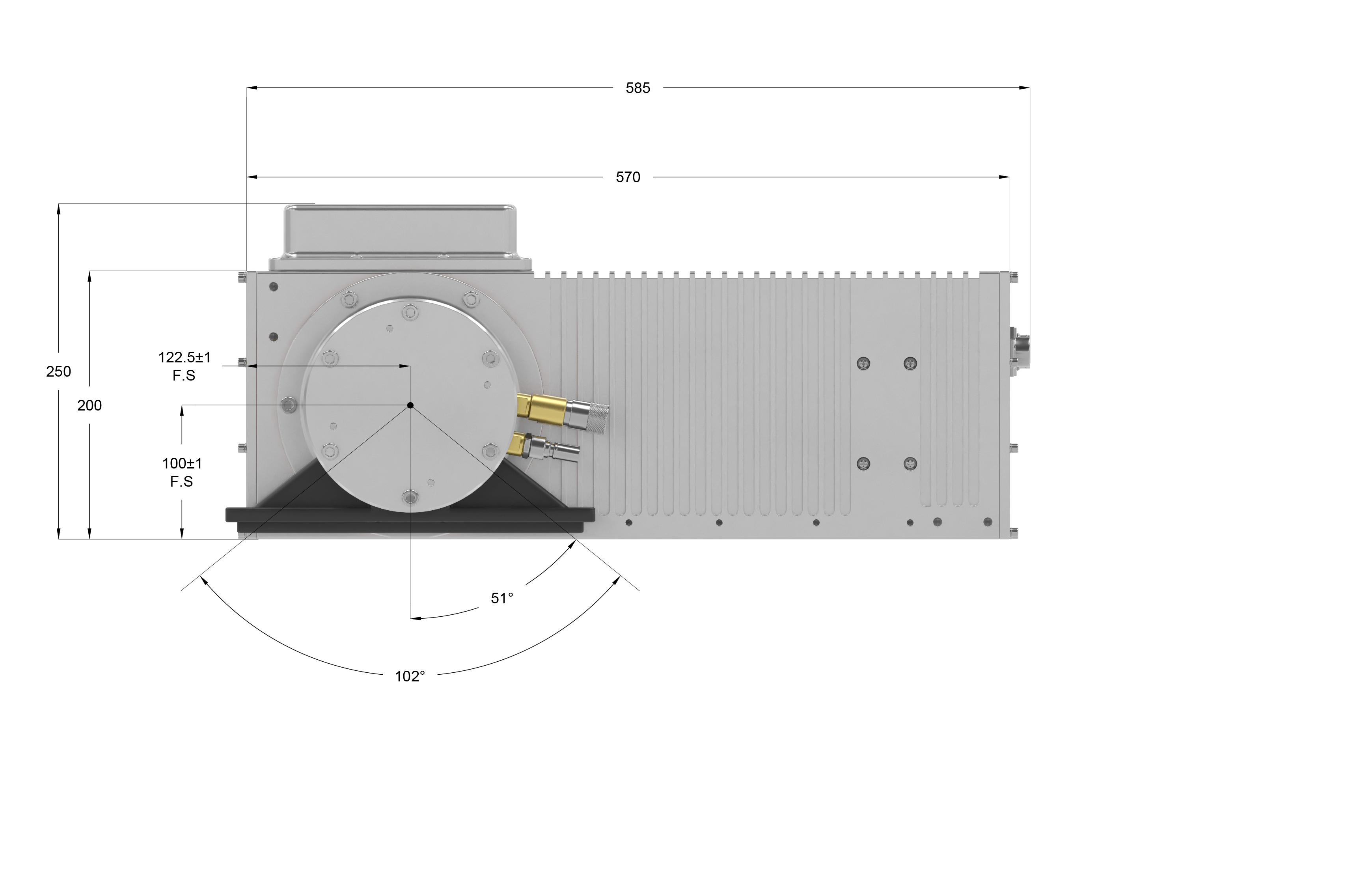 integrated x-ray source