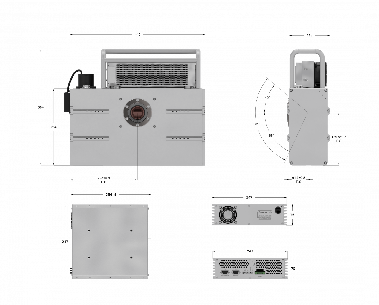 integrated x-ray source